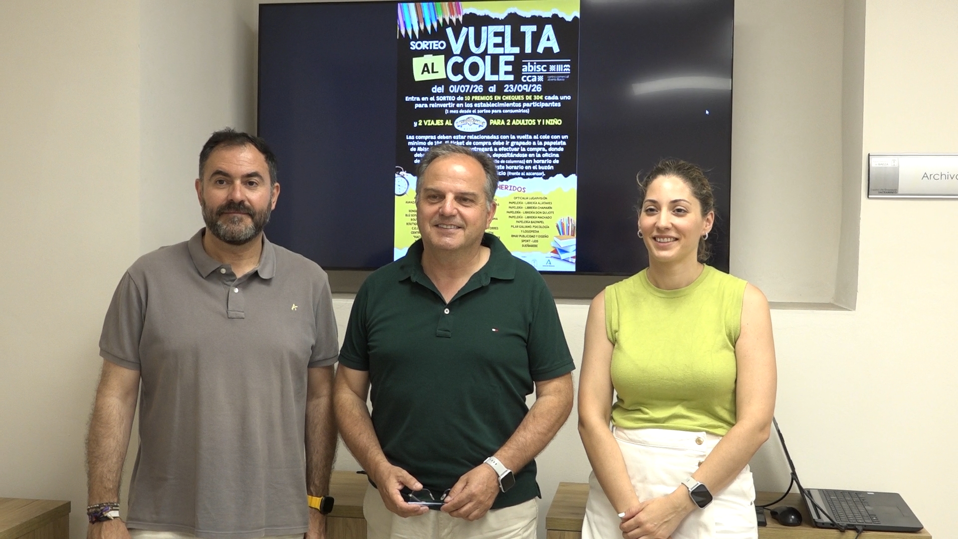 ABISC arranca la campana Vuelta al Cole en Baeza con descuentos sorteos y la participacion de 35 establecimientos 1.14.3