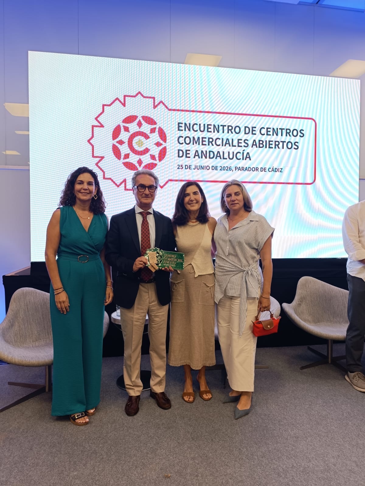 ALCISER expone su modelo de gestion y buenas practicas en el I Encuentro de Centros Comerciales Abiertos de Andalucia