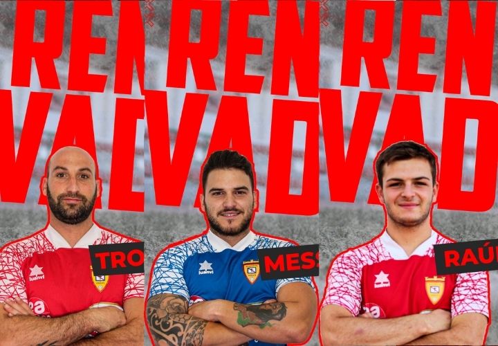 Tres nuevas renovaciones para la retaguardia del Atlético Sabiote