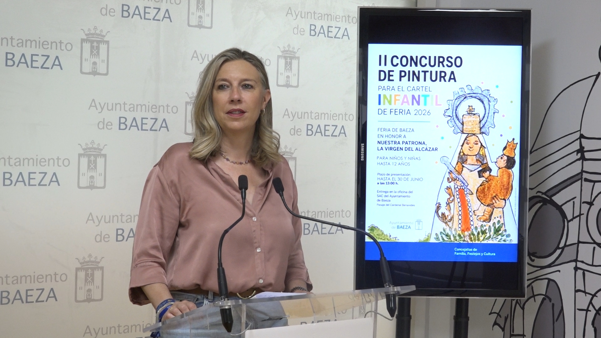 Baeza convoca el II Concurso de Pintura Infantil para elegir el cartel de su Feria 2026 1.32.1
