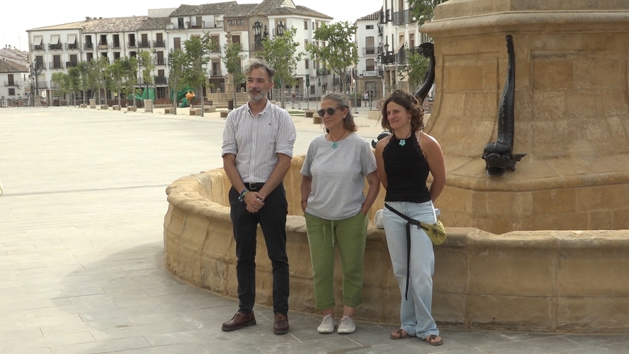 Baeza culmina la restauración de la Fuente de la Estrella