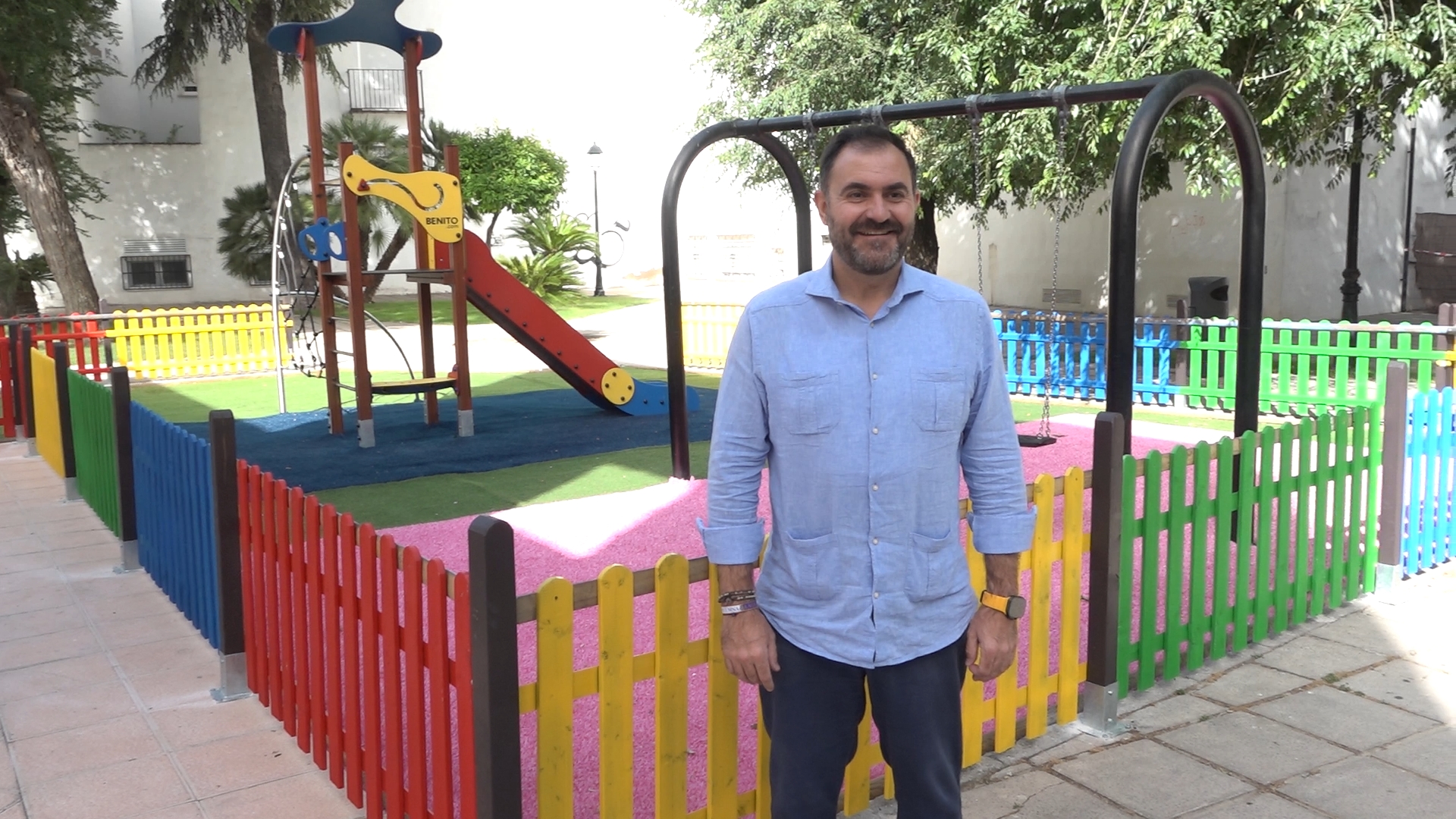 Baeza refuerza la mejora de sus parques con nuevas actuaciones en los Jardines Pedro Ayala 1.77.1