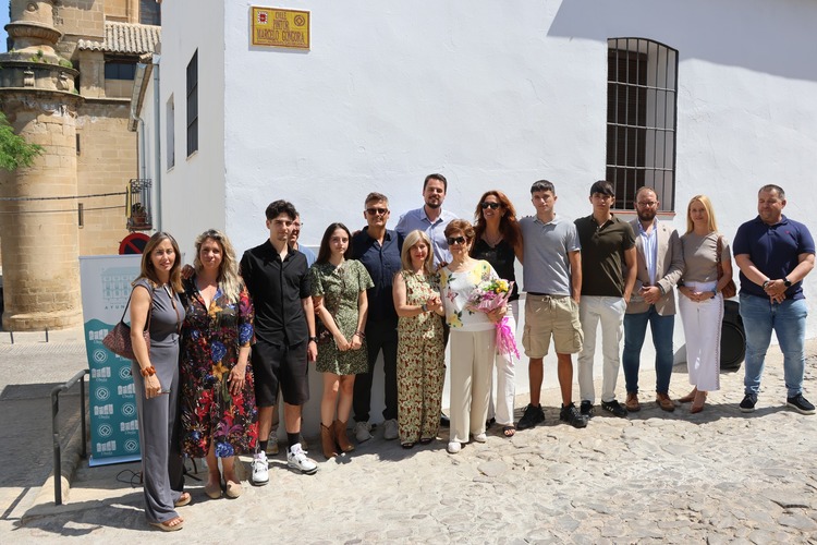 Úbeda rinde homenaje a José Madrid, Antonio Espadas y Marcelo Góngora dando su nombre a tres calles de la ciudad 3 Calle Pintor Marcelo Gongora