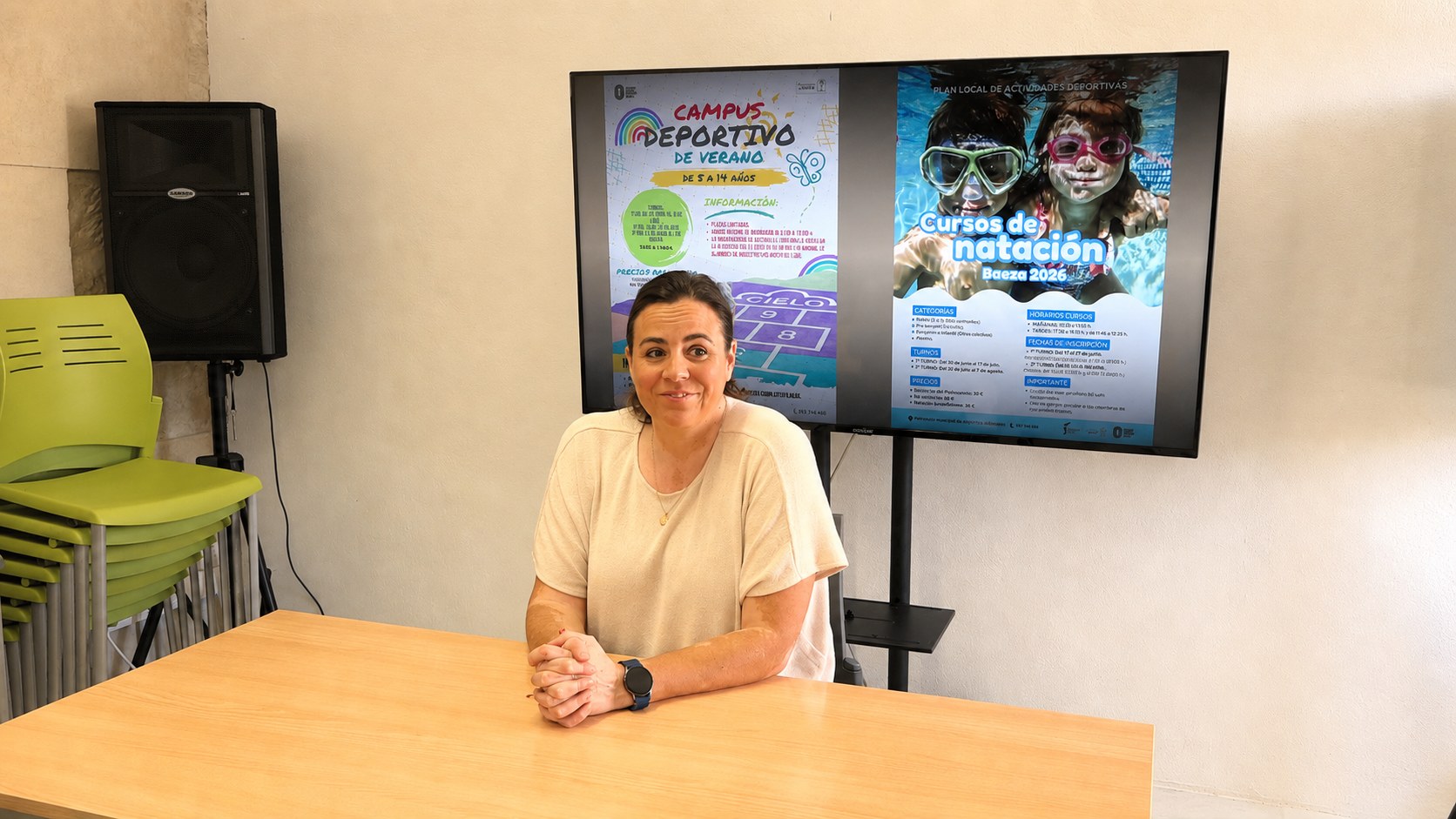 El Ayuntamiento de Baeza impulsa cursos de natacion y campus deportivos para el verano