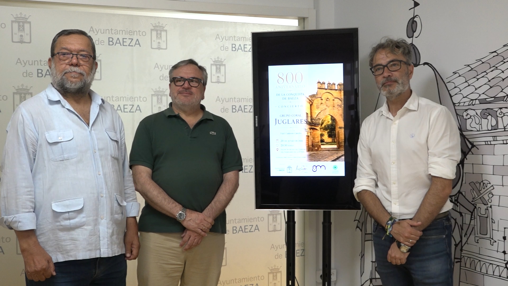 El Grupo Coral Juglares ofrecera un concierto para conmemorar el 800 aniversario de la conquista de Baeza 1.86.1