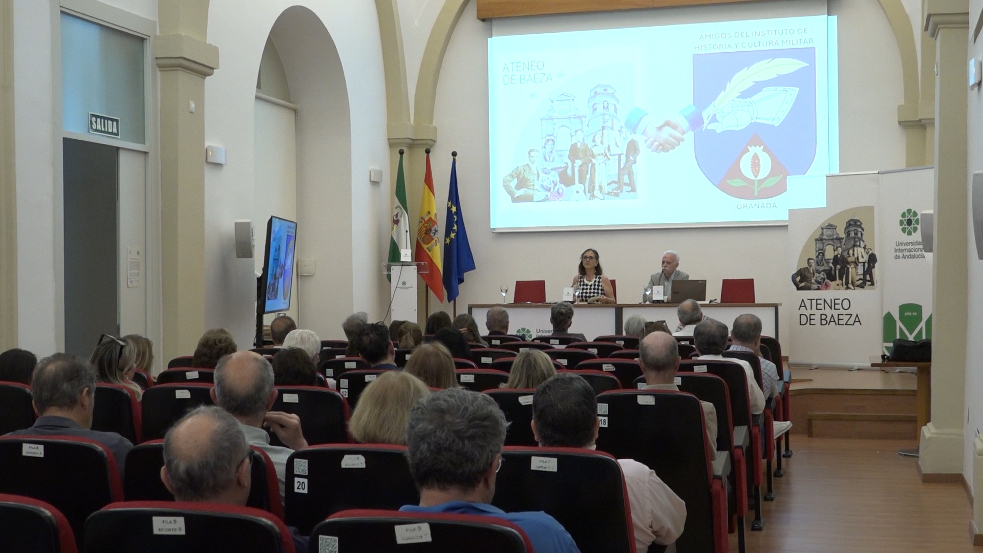 El coronel Bernardo Ramos desgrana el funcionamiento de las milicias concejiles frente a las tropas profesionales musulmanas de la epoca de Fernando III El Santo
