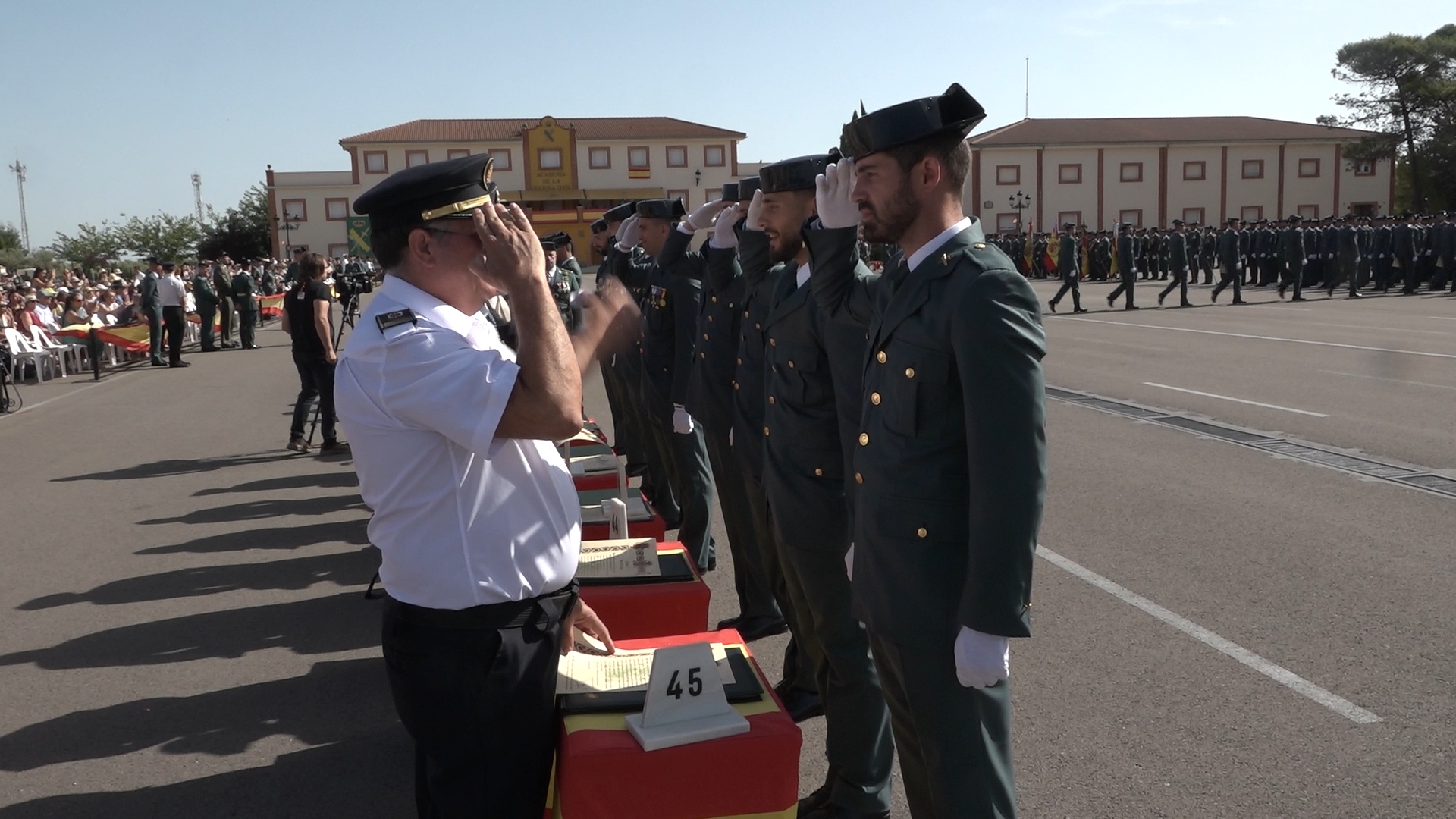La Academia de Guardias de Baeza despide a 2.491 nuevos agentes de la 130ª Promoción de la Guardia Civil