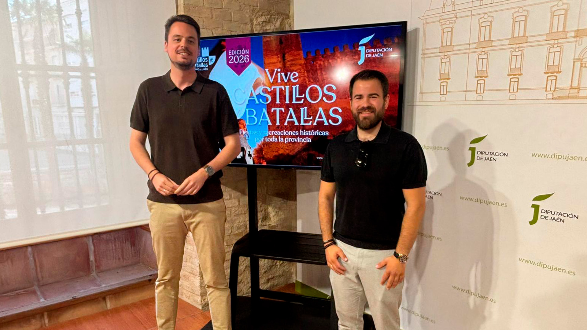 La Diputacion impulsa Vive Castillos y Batallas con 26 fiestas y recreaciones historicas entre mayo y noviembre