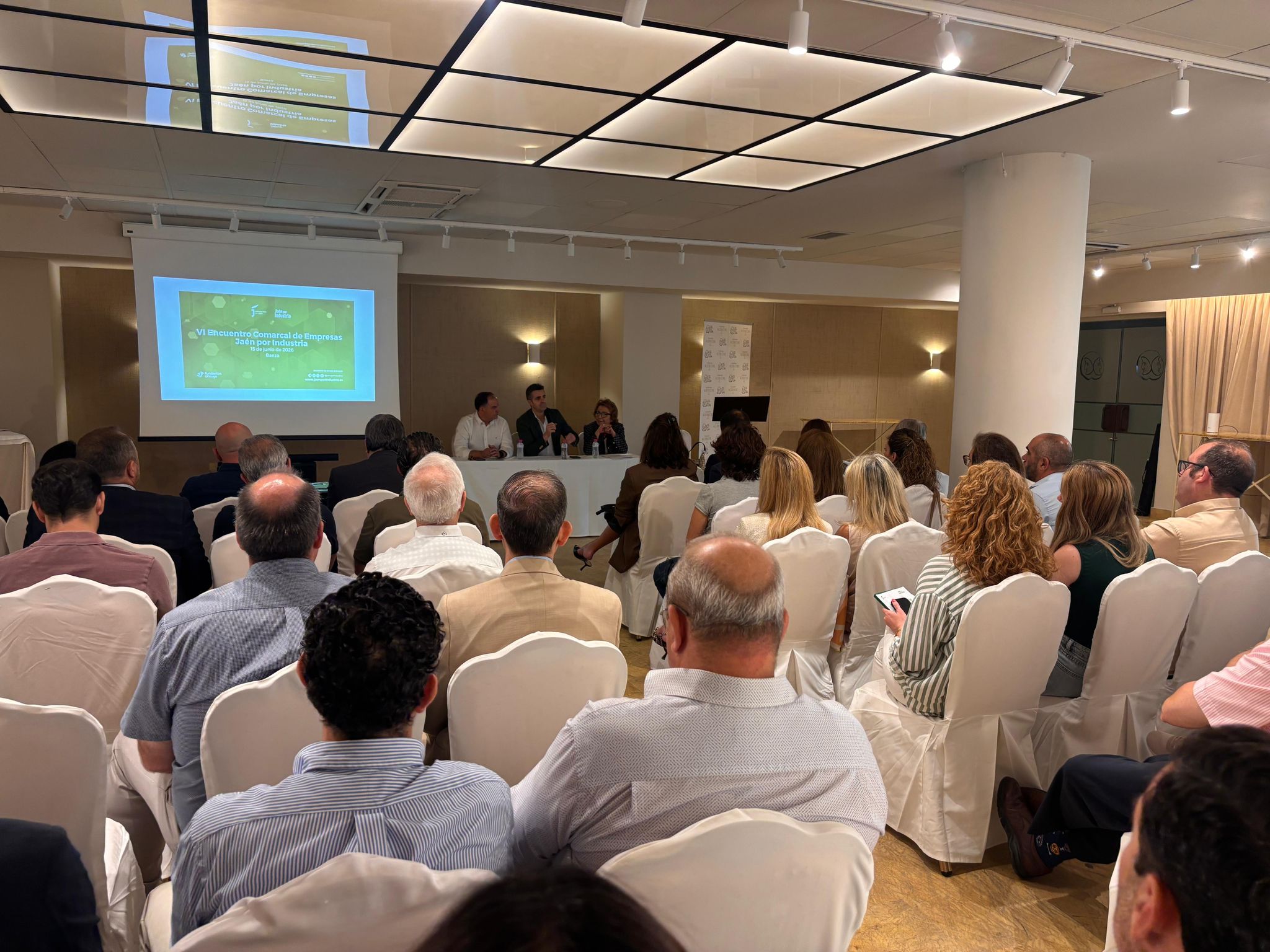 Más de 70 empresas participan en Baeza en el VI Encuentro Comarcal de Empresas «Jaén por Industria»