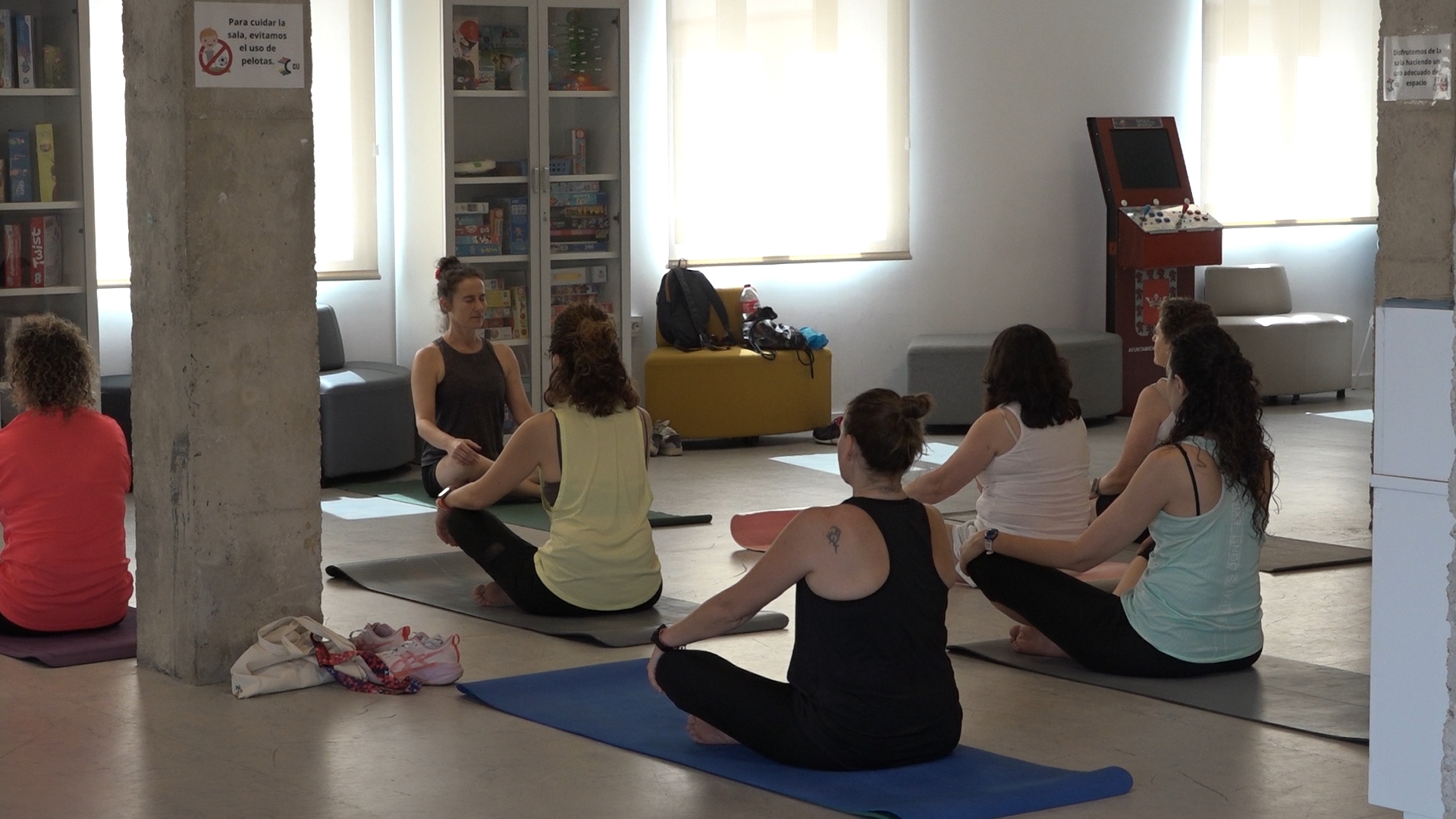 Úbeda celebra el Día Internacional del Yoga con una jornada de bienestar, salud y convivencia en La Central