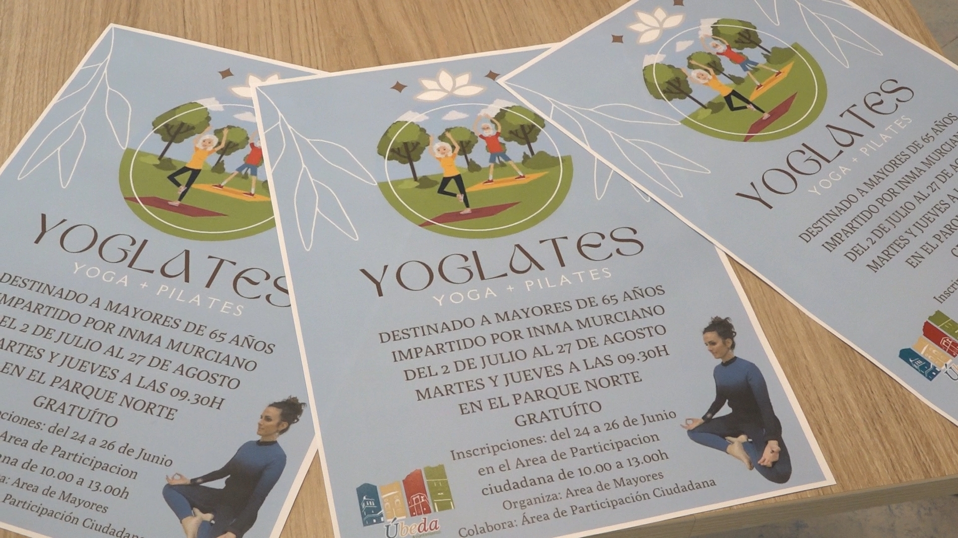 Ubeda impulsara el envejecimiento activo con el programa gratuito Yoglates en el Parque Norte 1.71.1