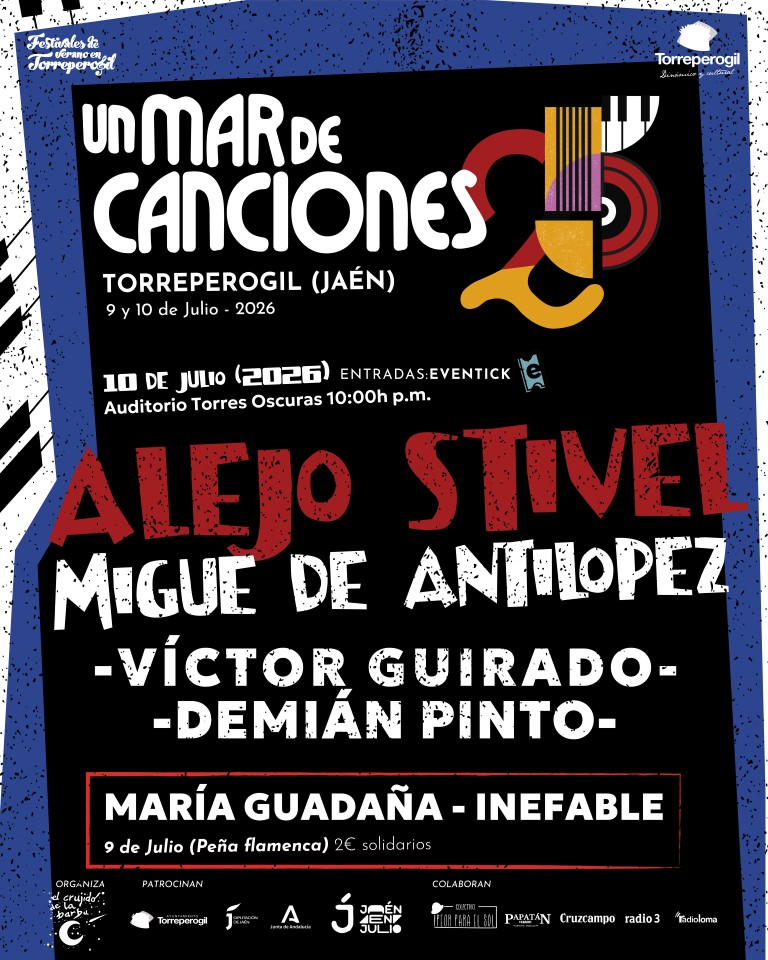 Un Mar de Canciones cumple 25 años: Un cuarto de siglo de acordes enraizados en el corazón de Torreperogil con un cartel histórico