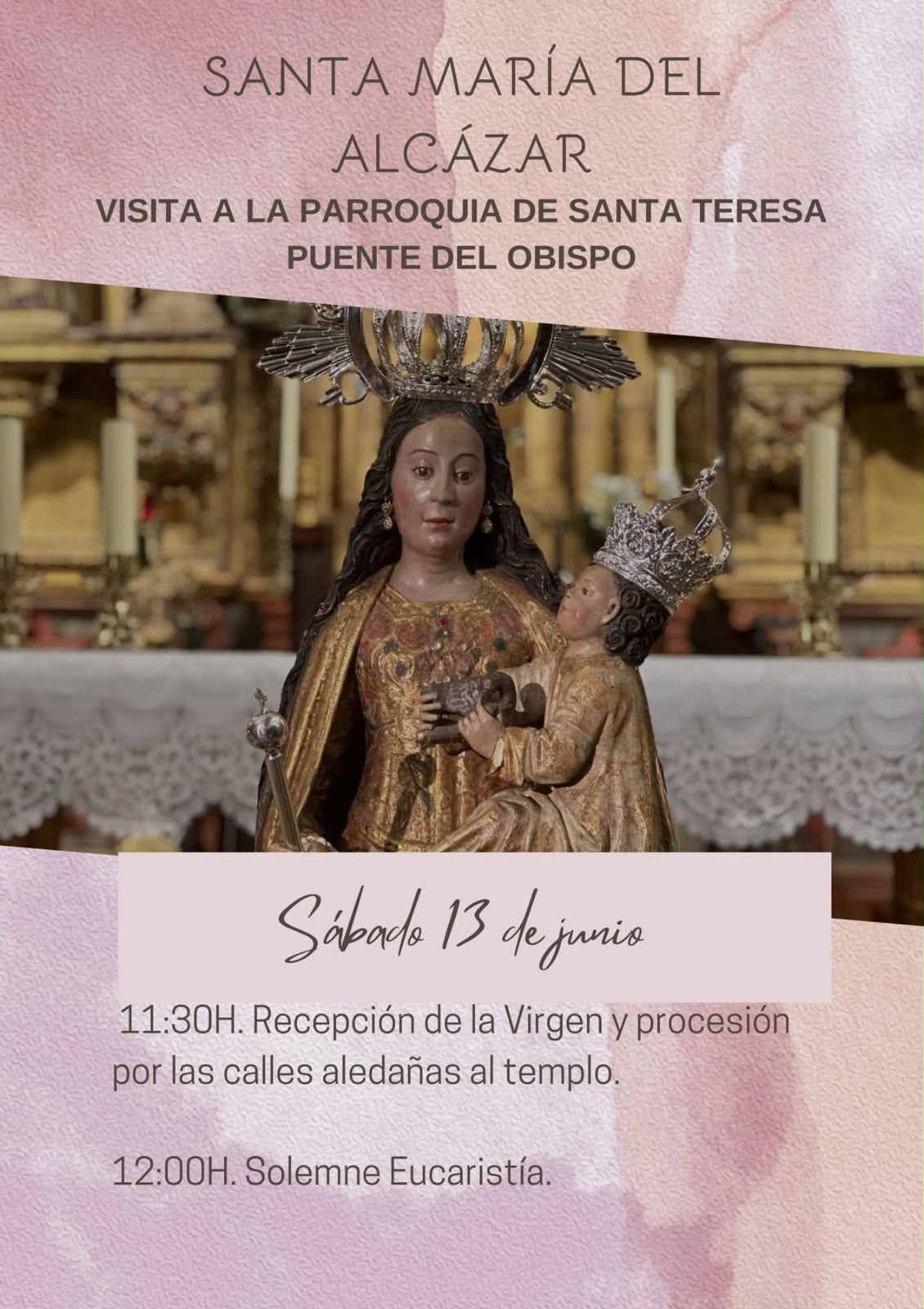 La comarca de La Loma se vuelca en los actos preparatorios para la Coronación Canónica y Pontificia de Santa María del Alcázar 3 WhatsApp Image 2026 06 11 at 09.06.51