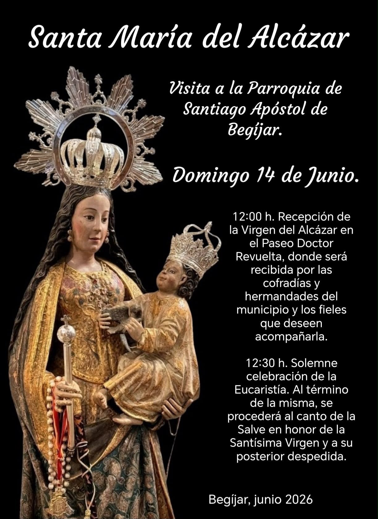 La comarca de La Loma se vuelca en los actos preparatorios para la Coronación Canónica y Pontificia de Santa María del Alcázar 6 WhatsApp Image 2026 06 11 at 09.07.44