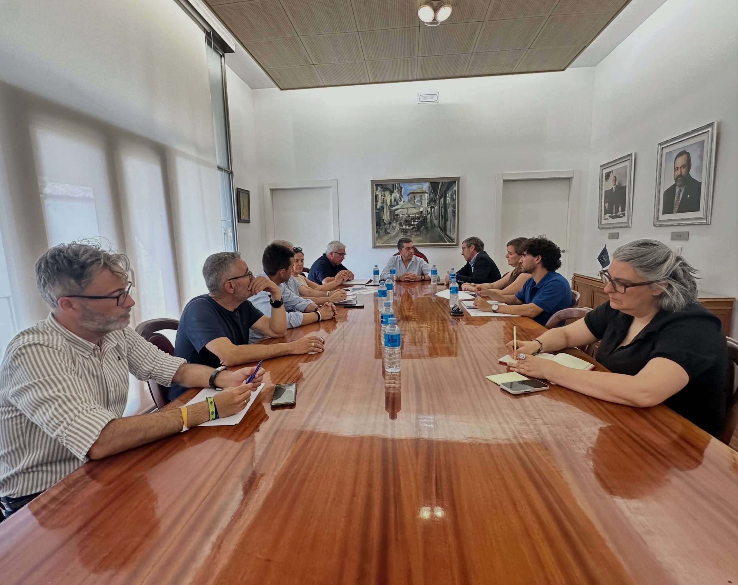 Ayuntamiento y Junta avanzan en el nuevo proyecto de acceso a Baeza scaled