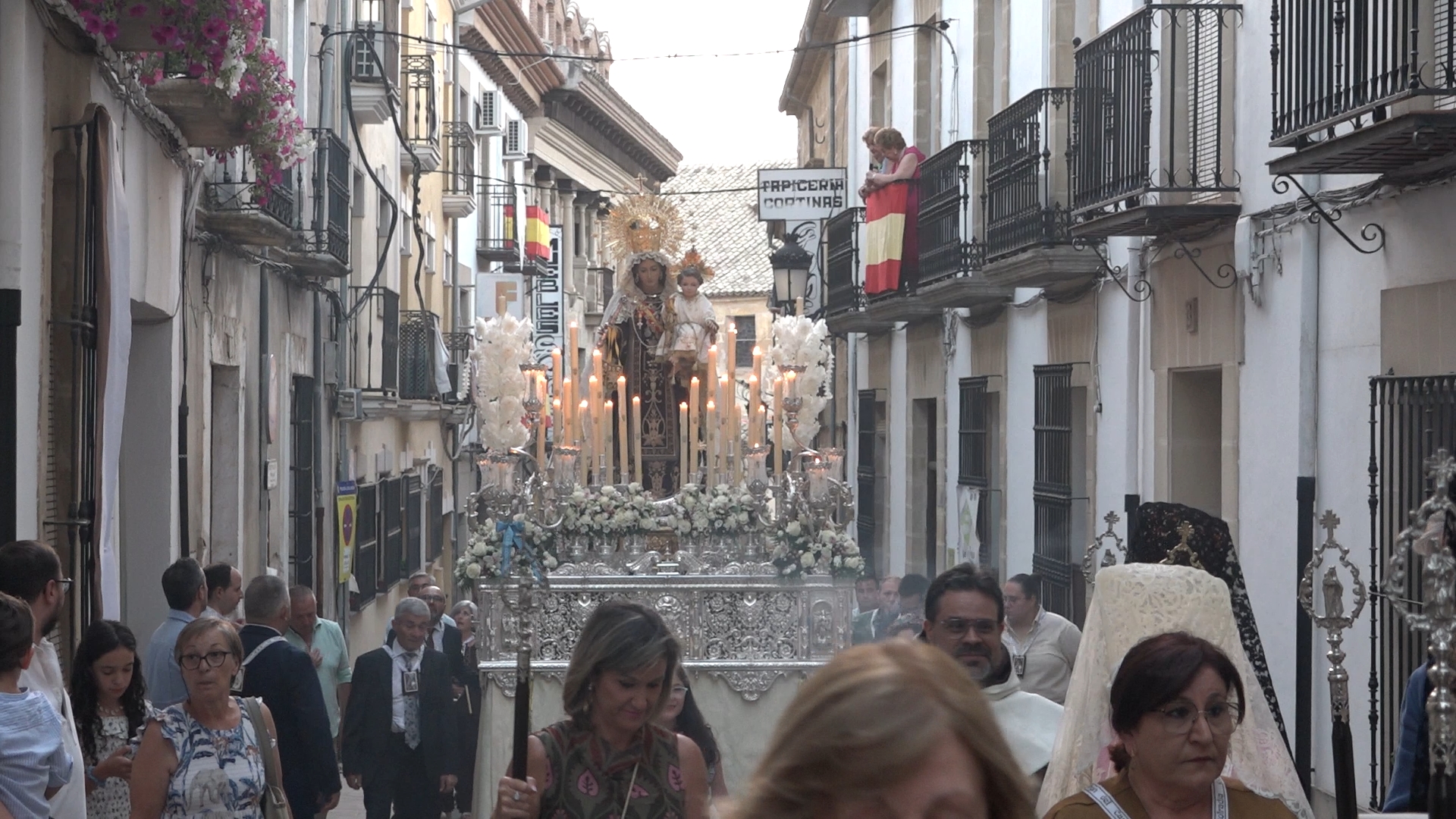 Baeza renueva su amor hacia la Virgen del Carmen