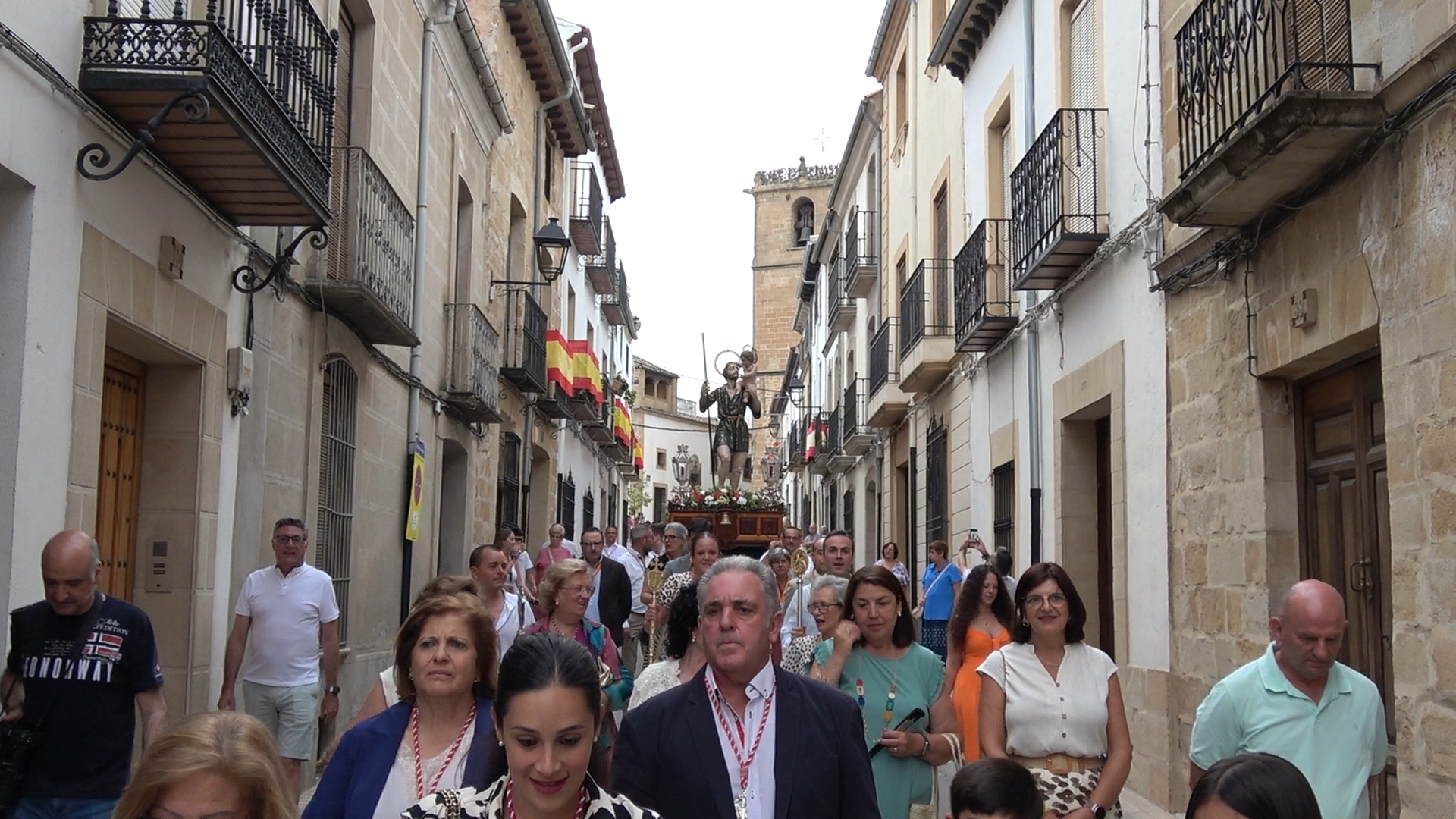 Baeza vive un intenso fin de semana en honor a San Cristobal 1.45.1