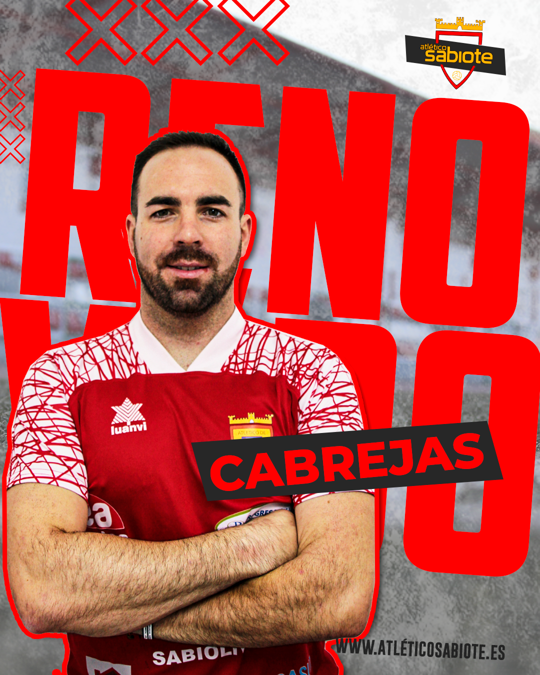 El Atlético Sabiote consolida la línea defensiva con la renovación de Cabrejas 3 El Atletico Sabiote consolida la linea defensiva con la renovacion de Cabrejas