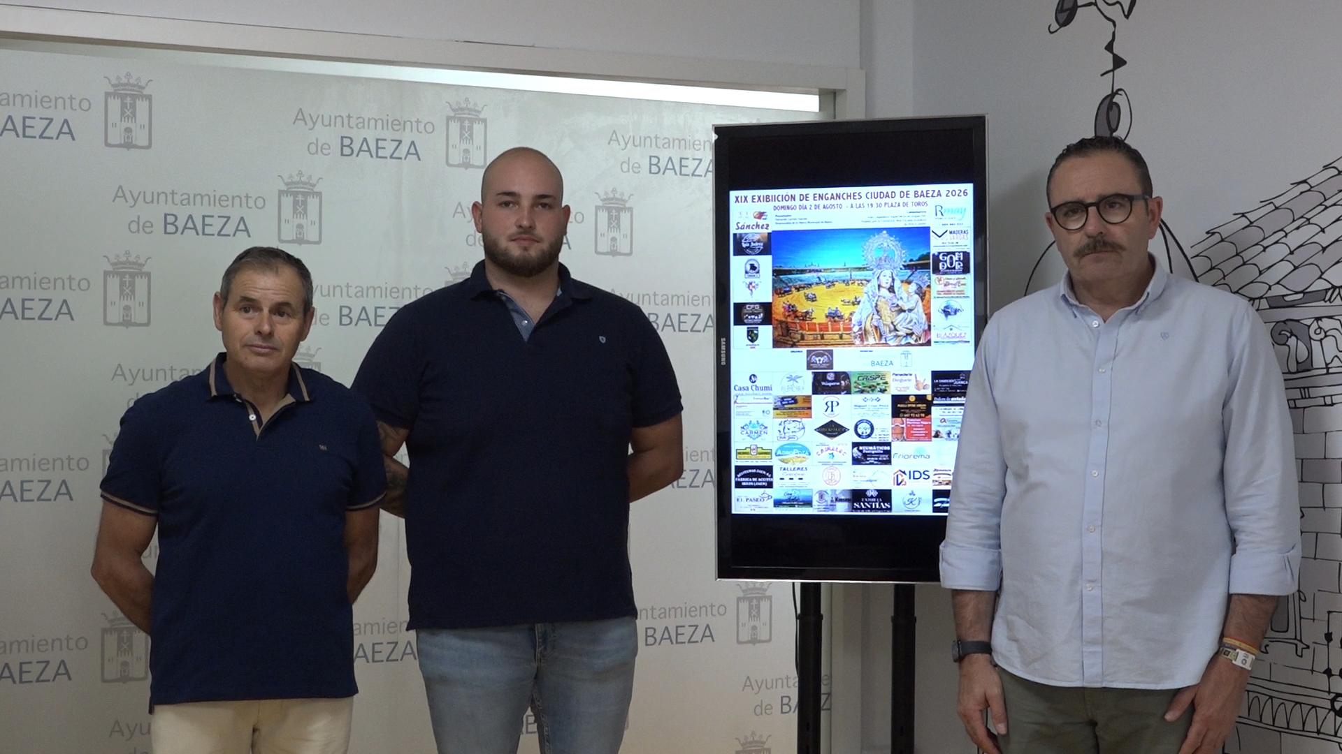 La Exhibicion de Enganches regresa a la tarde del domingo en el portico de Feria de Baeza