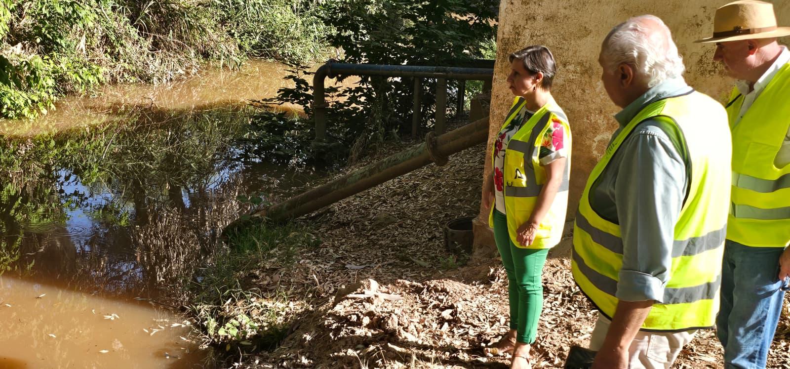 La Junta financia las obras de emergencia en la comunidad de regantes de Ibros a traves del Plan Andalucia Actua 1