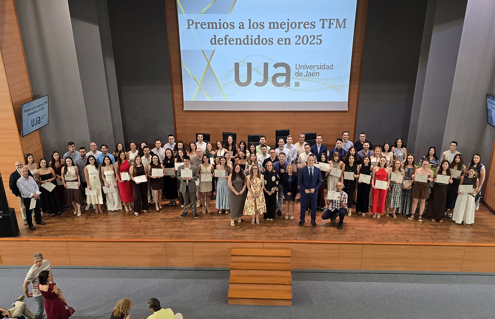 La UJA reconoce los mejores Trabajos Fin de Master en el acto de clausura del curso de postgrado 20252026