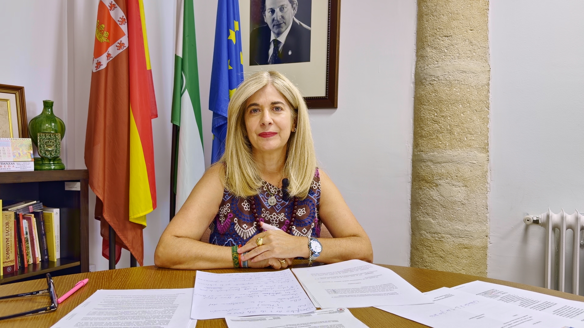 La alcaldesa de Ubeda Antonia Olivares desmiente las afirmaciones del Partido Popular sobre las obras menores 1.18.1