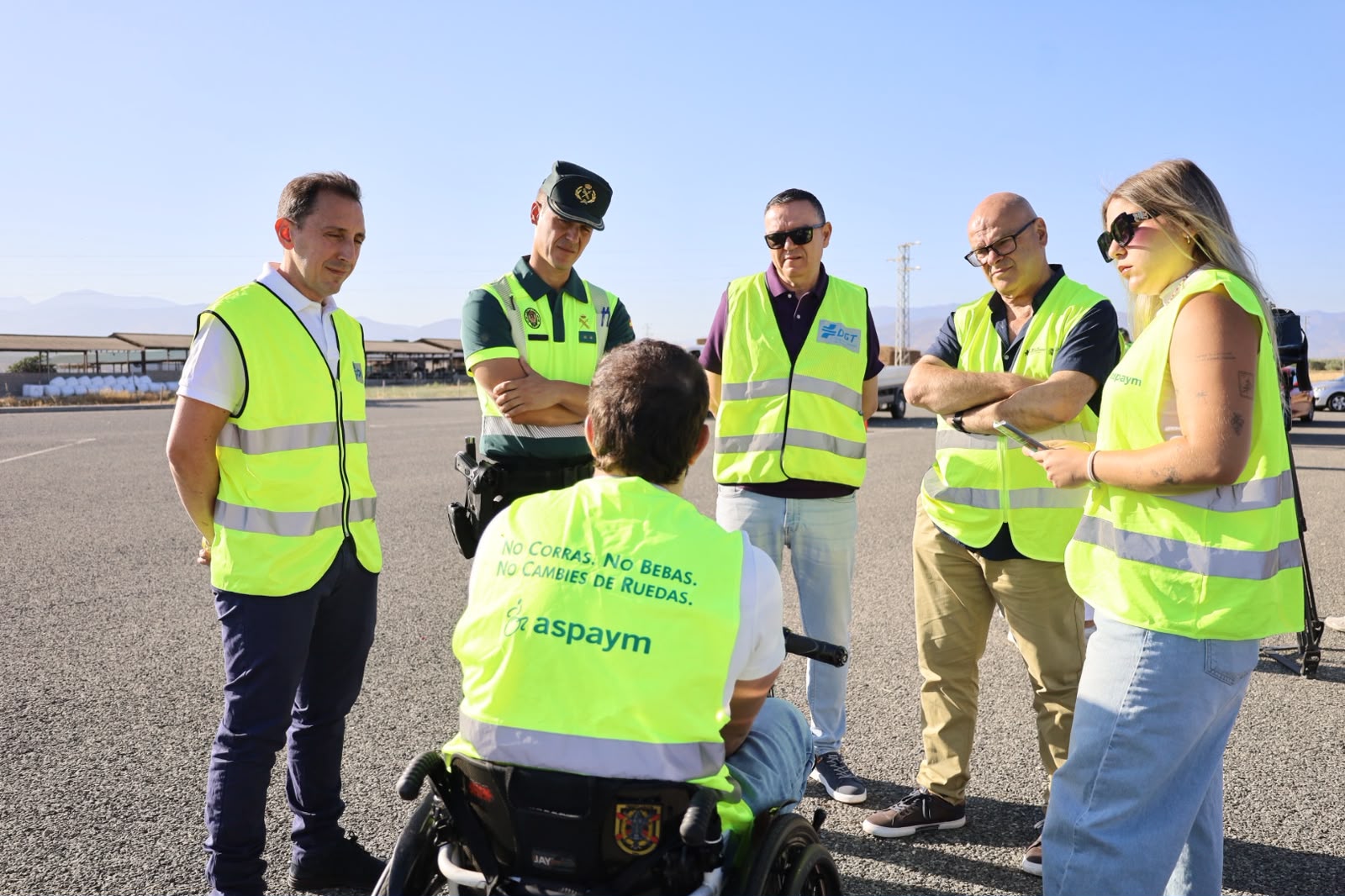 Manuel Fernandez llama a la tolerancia cero con el alcohol y las drogas al volante durante la campana especial de la DGT
