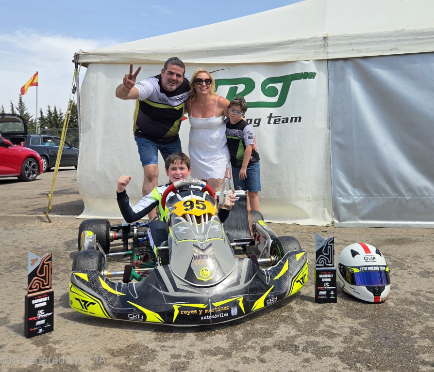 Mario Prieto, el joven piloto ubetense de Karting, sale reforzado de Campillo y lidera el andaluz de Junior sin bajarse del podio 3 Mario Prieto el joven piloto ubetense de Karting sale reforzado de Campillo y lidera el andaluz de Junior sin bajarse del podio Medium