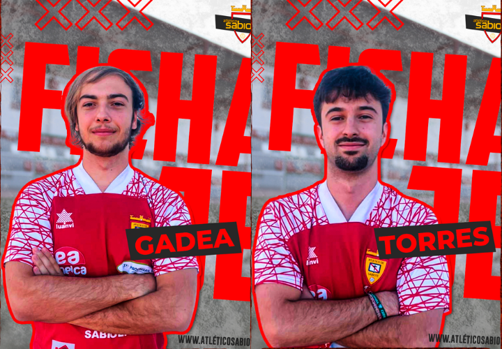 Torres y Gadea dos nuevas incorporaciones en el Atletico Sabiote