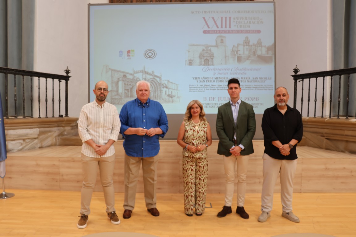 Ubeda conmemoro el XXIII aniversario de su Declaracion como Ciudad Patrimonio Mundial reivindicando la conservacion de su legado historico Medium