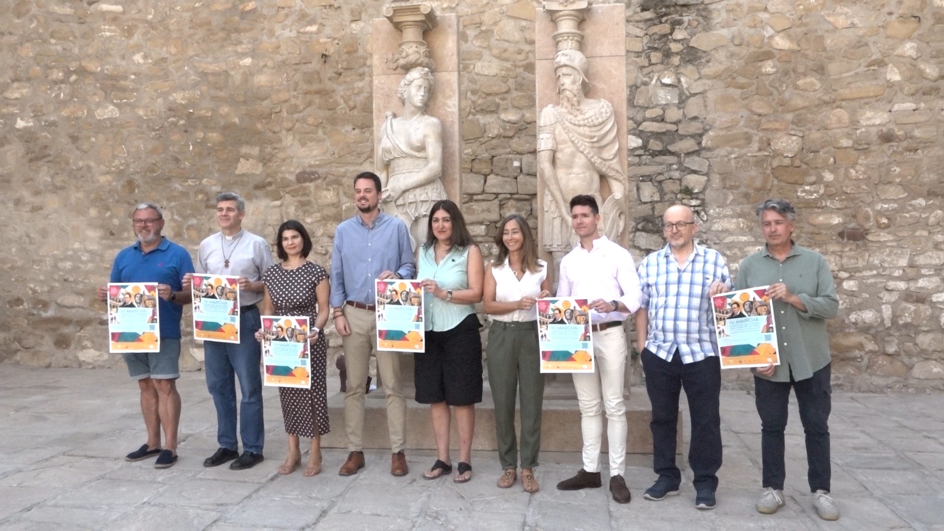 Ubeda y Baeza presentan la cuarta marcha del Camino de San Antonio en el marco del Ano Jubilar Sanjuanista 1.12.1