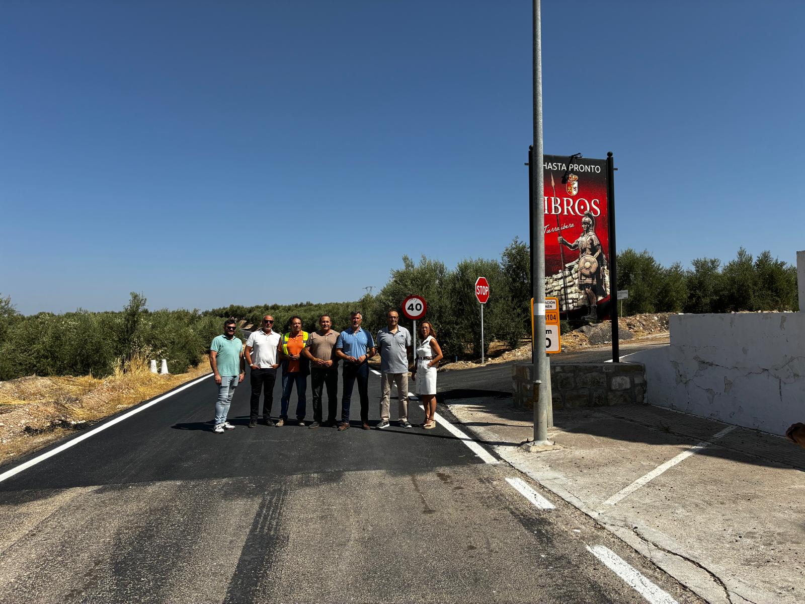 20260812 Visita a obras en carreteras de Ibros y Canena