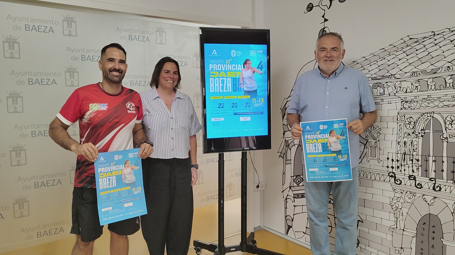 Baeza acogerá una prueba del Circuito Provincial de Pádel en septiembre 3 Baeza acogera una prueba del Circuito Provincial de Padel en septiembre