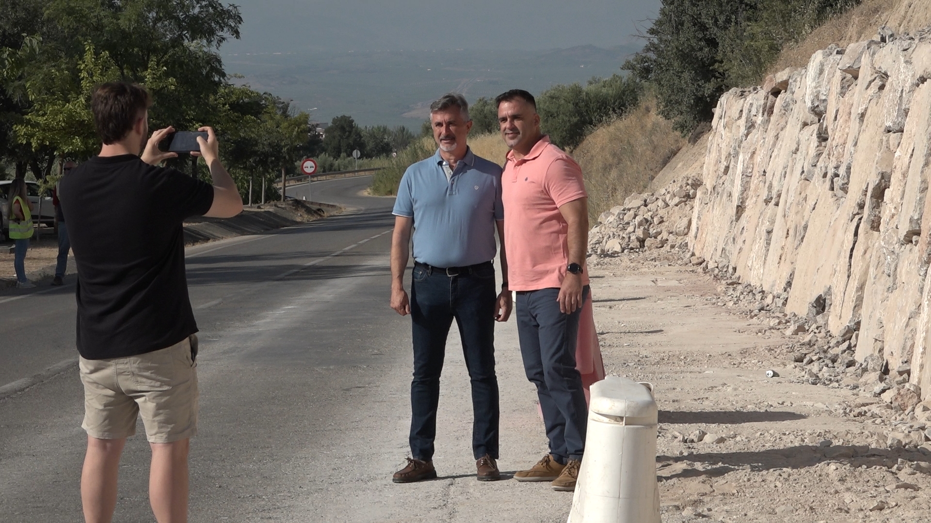 Begijar tendra todos sus accesos por carretera renovados este ano tras la inversion de la Diputacion en la JA‑4106 1.61.1
