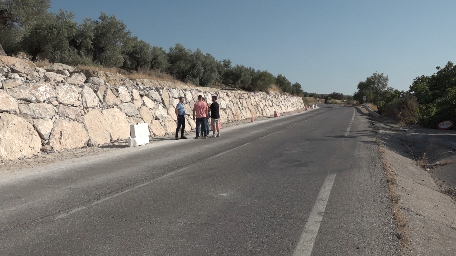 Begijar tendra todos sus accesos por carretera renovados este ano tras la inversion de la Diputacion en la JA‑4106 1.70.1