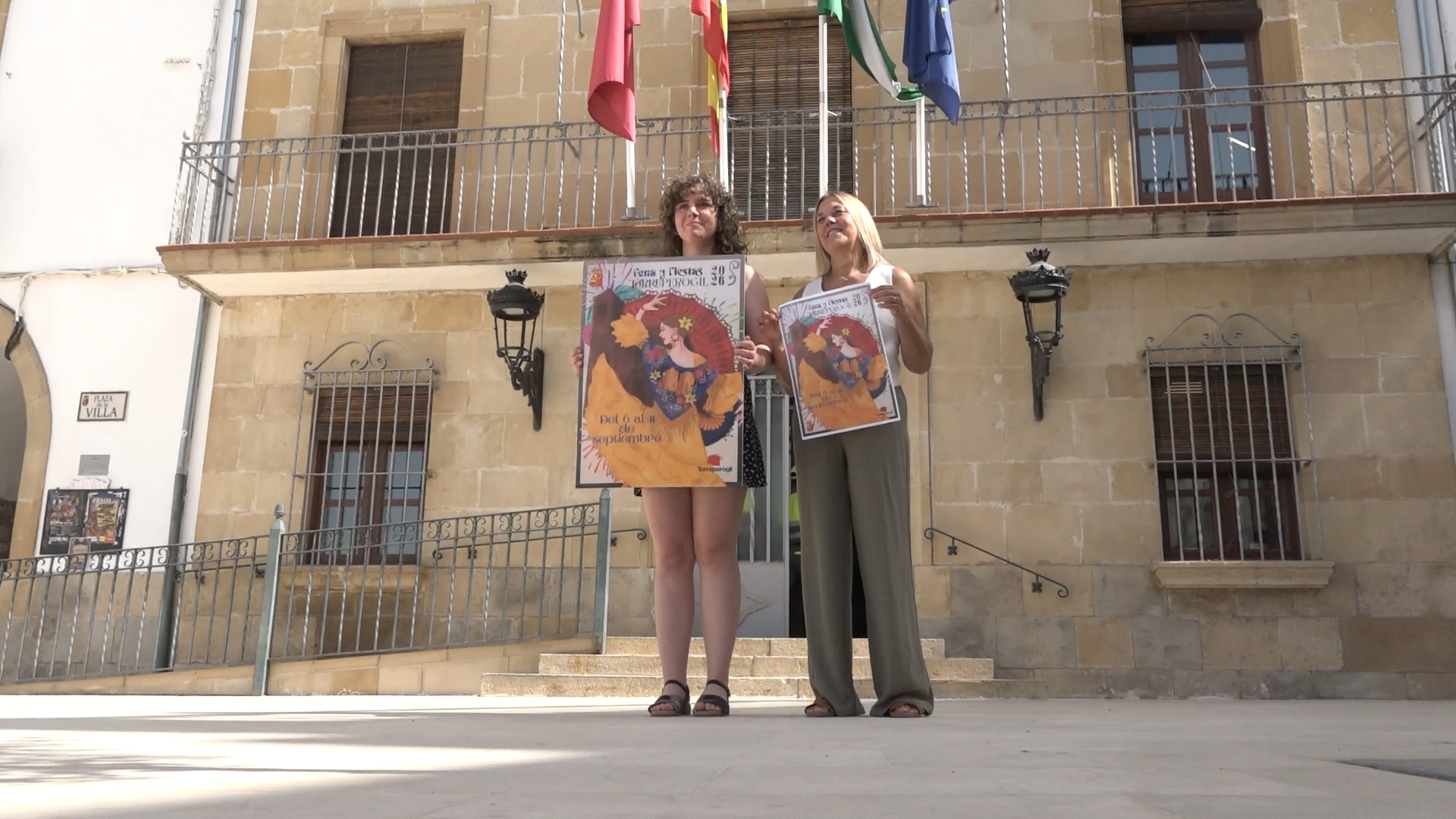 Torreperogil presenta el cartel de su Feria y Fiestas 2026, obra de la joven Mónica Molero Bautista.