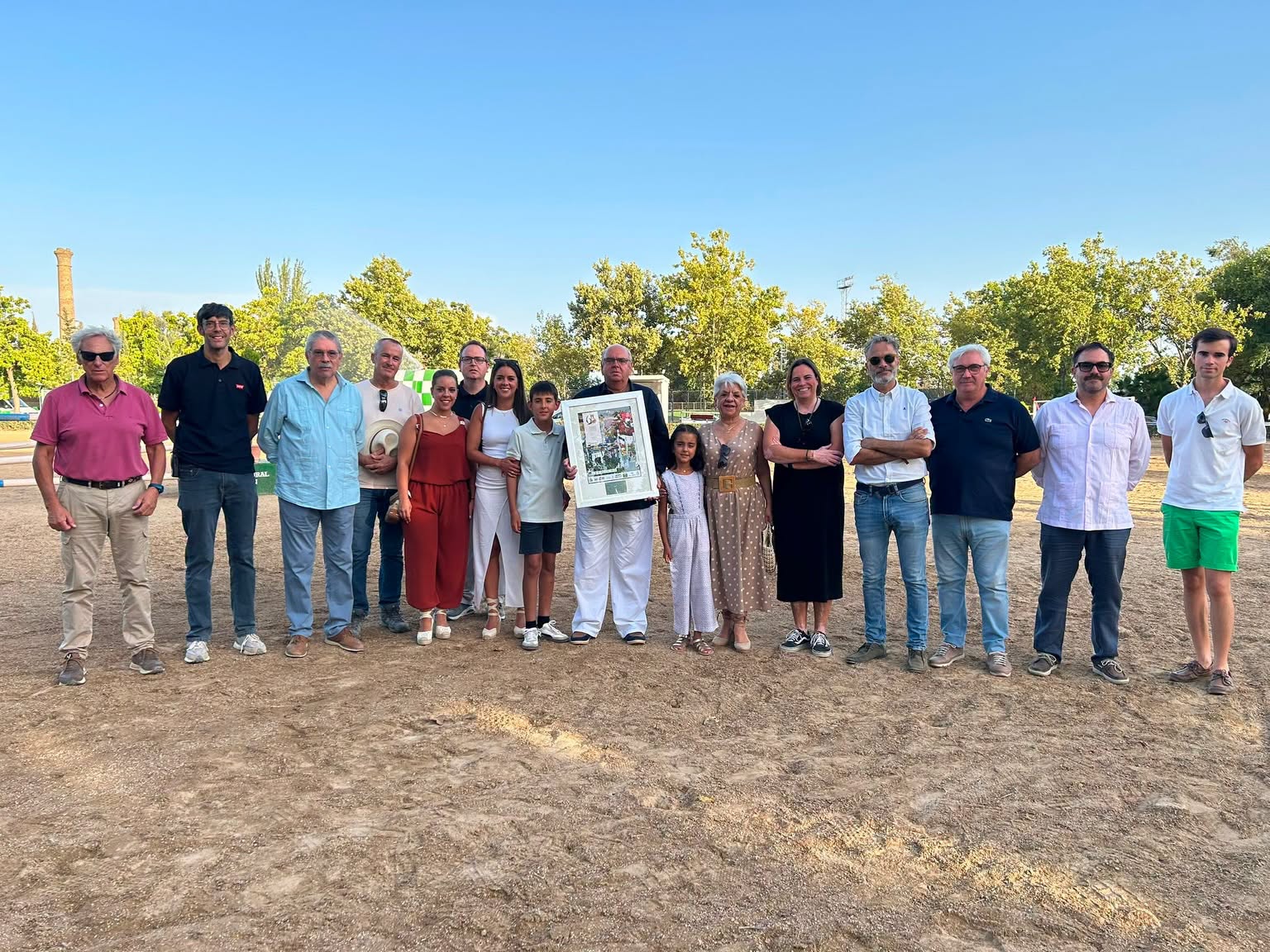 Baeza clausura su Concurso Nacional Hípico con un homenaje a Diego Jiménez