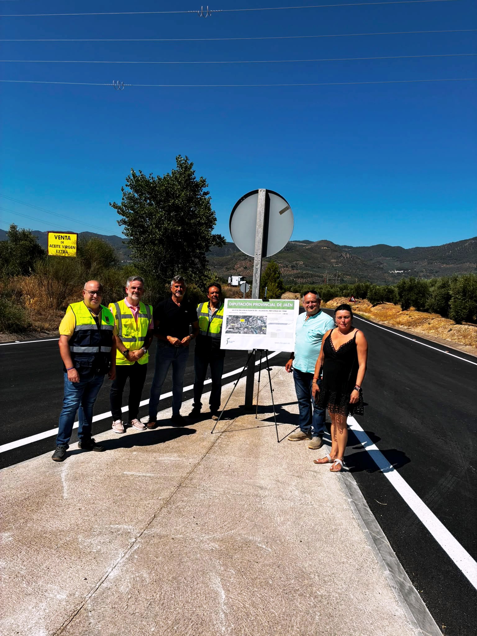 La Diputación abre al tráfico la carretera que une Orcera con el Puente del Aguadero tras su acondicionamiento 3 La Diputacion abre al trafico la carretera que une Orcera con el Puente del Aguadero tras su acondicionamiento