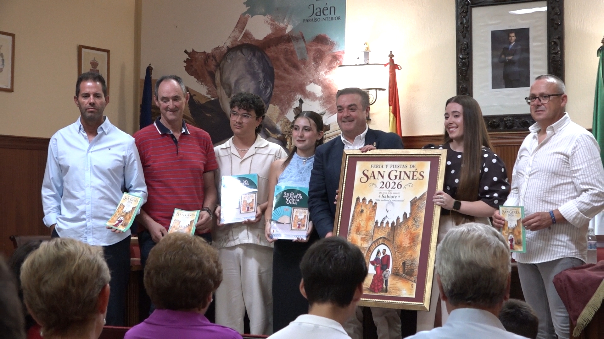 Sabiote presenta el cartel y el programa de la Feria y Fiestas en honor a San Ginés de la Jara 2026